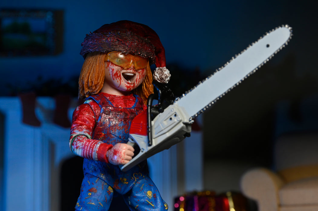 NECA Figura de Accion Ultimate: Chucky - Chucky Holiday 7 Pulgadas