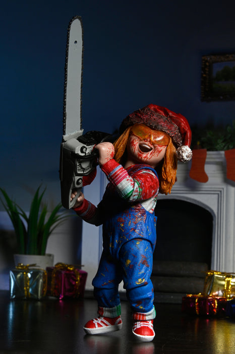 NECA Figura de Accion Ultimate: Chucky - Chucky Holiday 7 Pulgadas