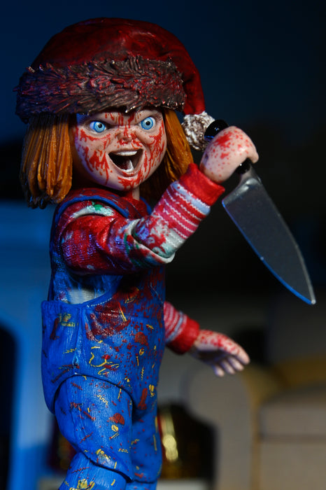 NECA Figura de Accion Ultimate: Chucky - Chucky Holiday 7 Pulgadas