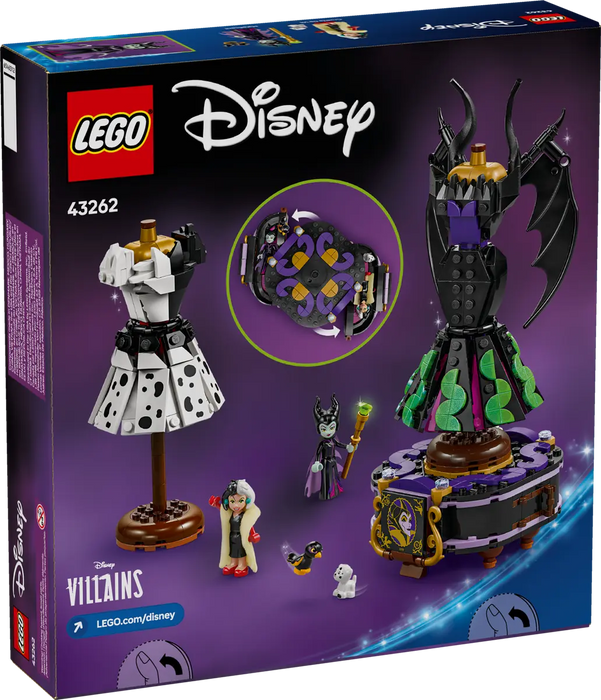 LEGO Disney Classic Trajes de Malefica y Cruella De Vil 43262