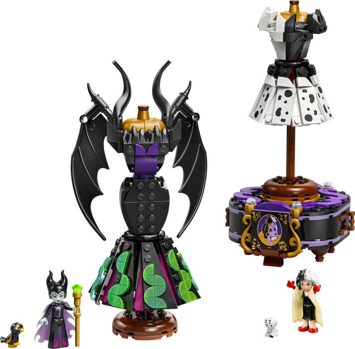 LEGO Disney Classic Trajes de Malefica y Cruella De Vil 43262