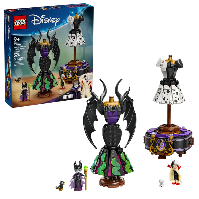 LEGO Disney Classic Trajes de Malefica y Cruella De Vil 43262