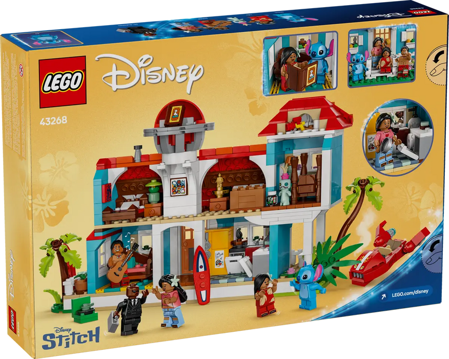LEGO Disney Classic Casa en la Playa de Lilo y Stitch 43268