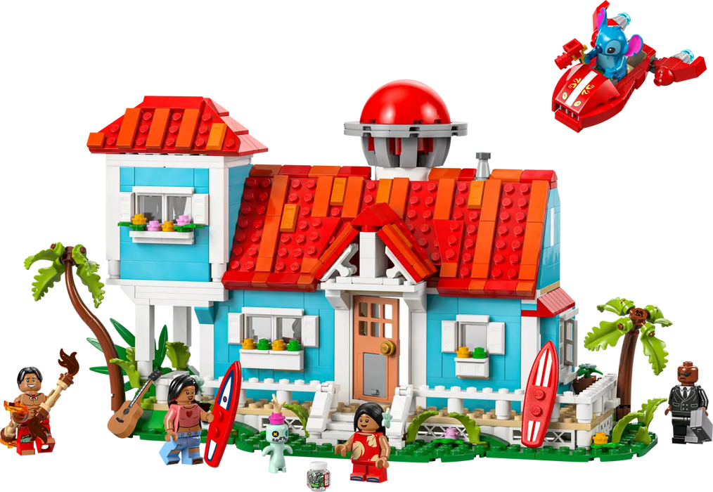 LEGO Disney Classic Casa en la Playa de Lilo y Stitch 43268