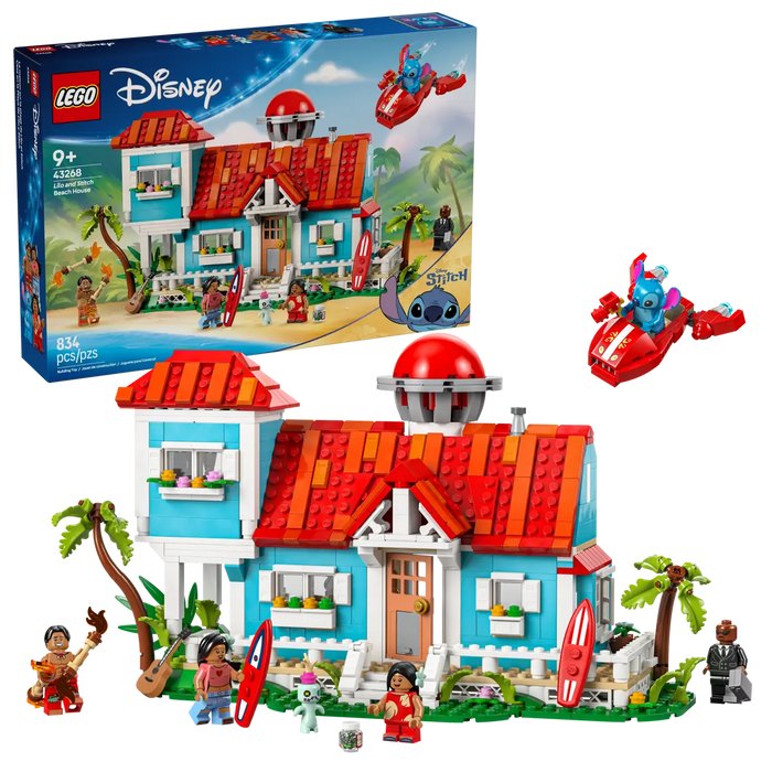 LEGO Disney Classic Casa en la Playa de Lilo y Stitch 43268