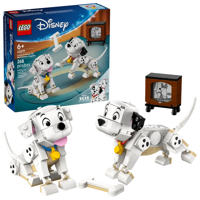 LEGO Disney Classic Lucky y Penny: Cachorros de 101 Dalmatas 43271