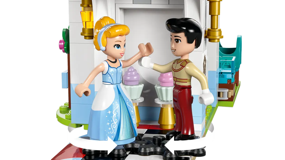 LEGO Disney Princess Castillo y Carroza de Cenicienta
 43275
