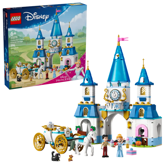LEGO Disney Princess Castillo y Carroza de Cenicienta
 43275