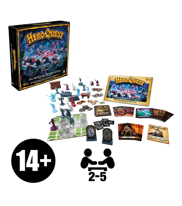 Hasbro Gaming Heroquest: Mision La Luna Del Terror