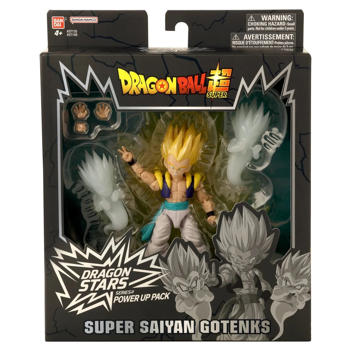 Bandai Power Up Pack: Dragon Ball Super - Gotenks Super Saiyan Figura de Accion