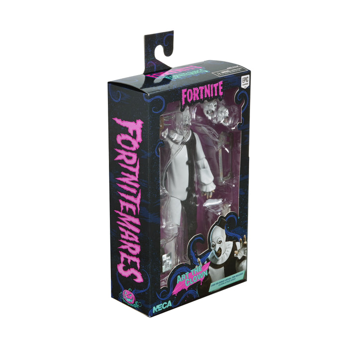 NECA Figura de Accion: Fortnite Terrifier -  Art The Clown 7 Pulgadas