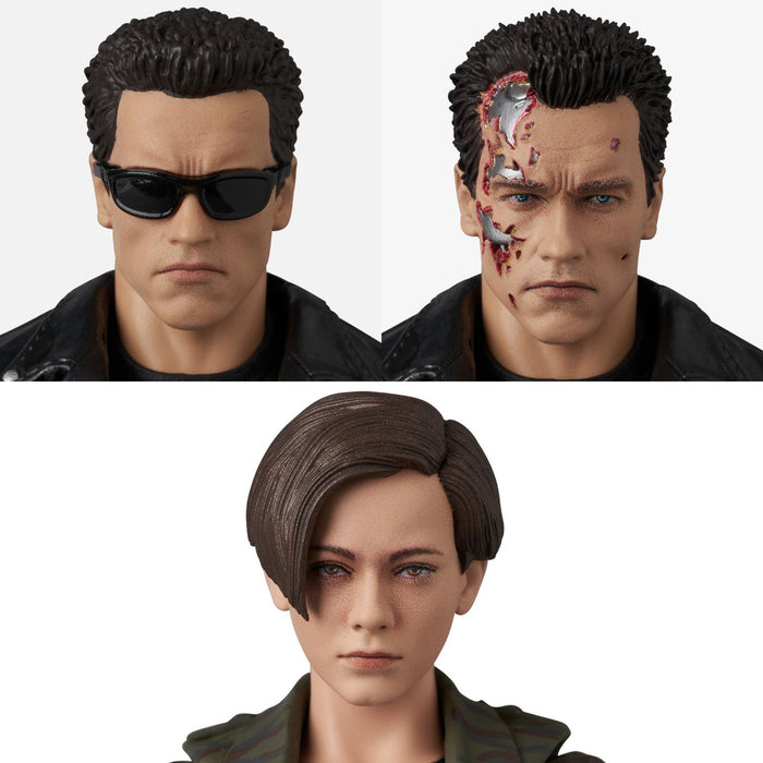 Medicom Toy Mafex: Terminator 2 El Juicio Final - T-800 T2 & John Connor