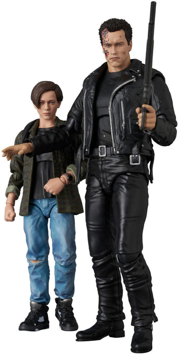 Medicom Toy Mafex: Terminator 2 El Juicio Final - T-800 T2 & John Connor
