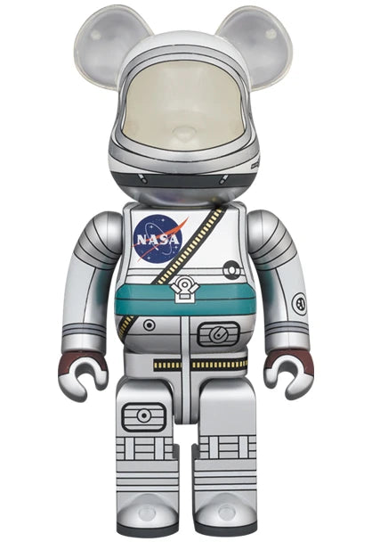 Medicom Toy Be@rbrick: Project Mercury - Set Astronaut 100% Y 400%