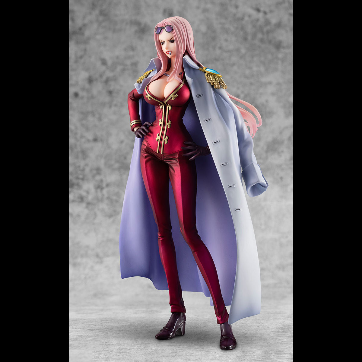 Megahouse Figures Portrait Of Pirates Warriors Alliance: One Piece - Black Cage Hina Limited Edition