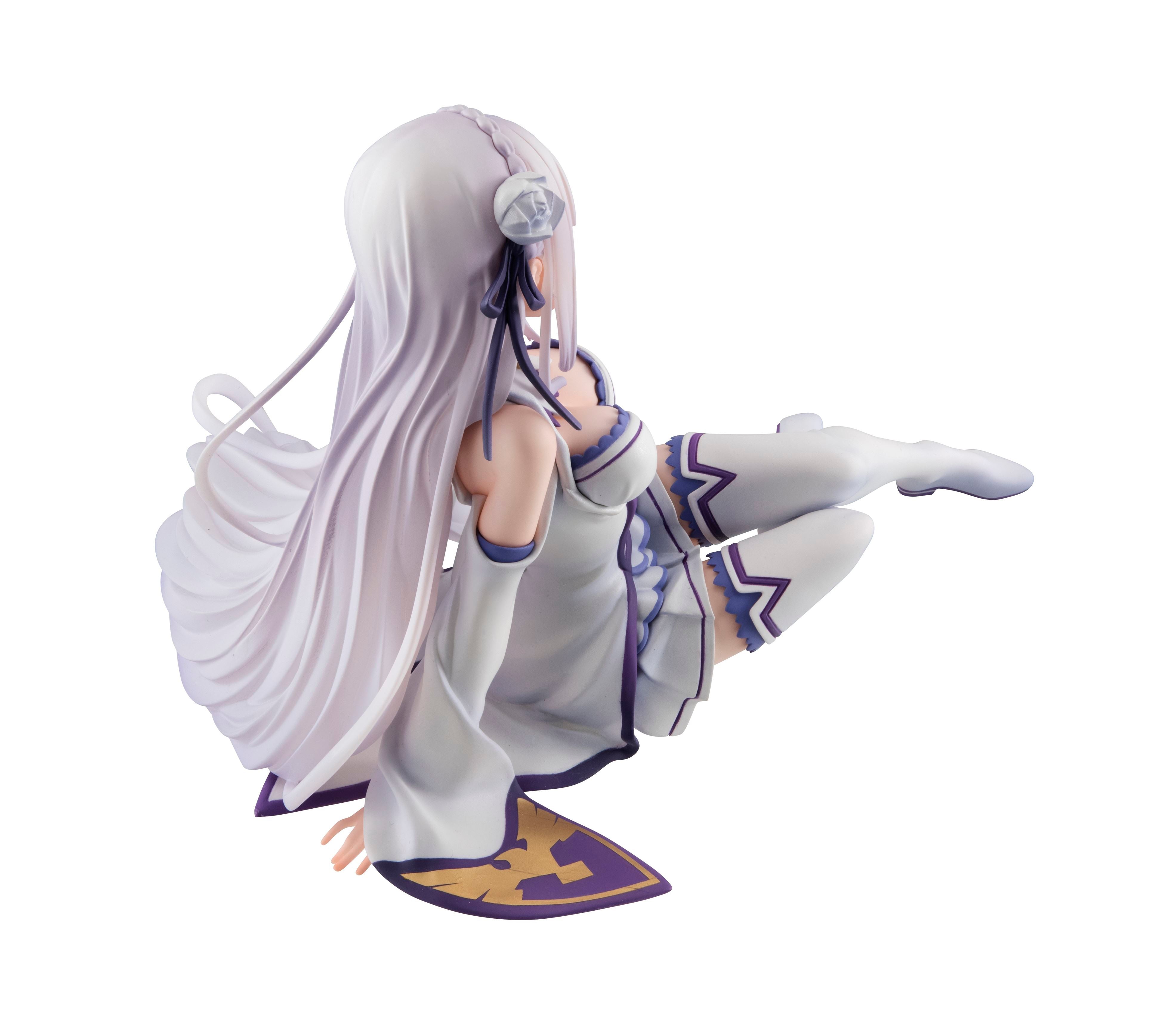 Megahouse Figures Melty Princess Palm Size: Re Zerostarting Life In Another World - Emilia