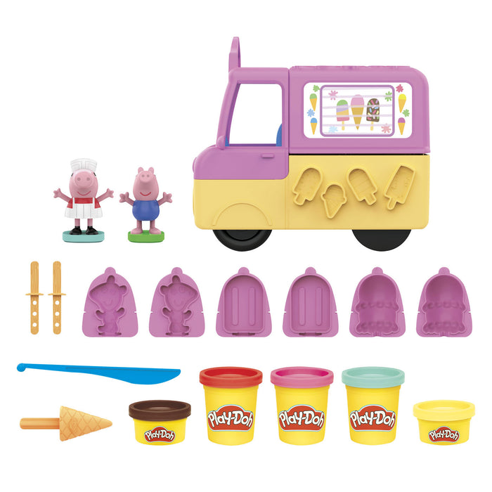 Play Doh: Set Camion De Helados De Peppa Pig