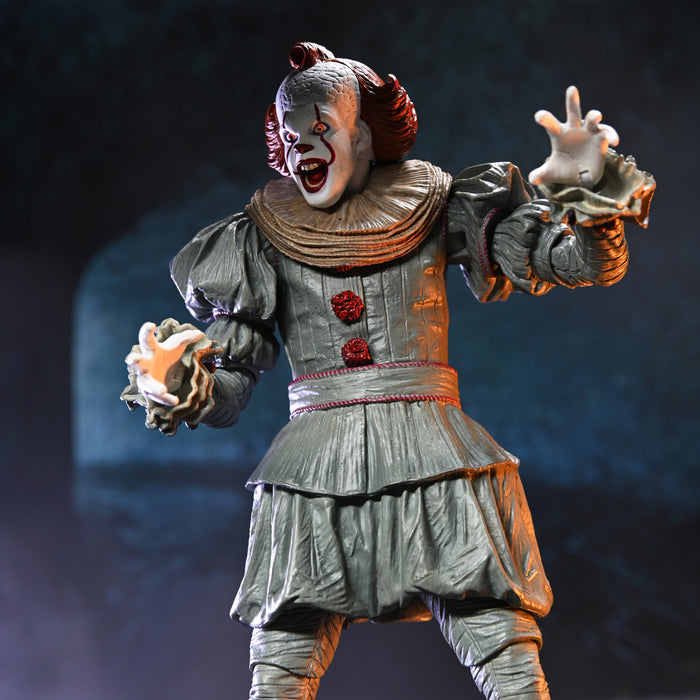 NECA Figura de Accion Ultimate: Welcome to Derry - Pennywise 7 Pulgadas