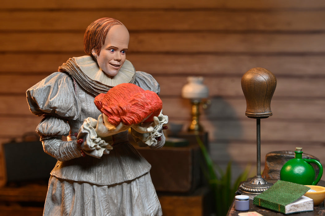 NECA Figura de Accion Ultimate: Welcome to Derry - Bob Gray como Pennywise 7 Pulgadas
