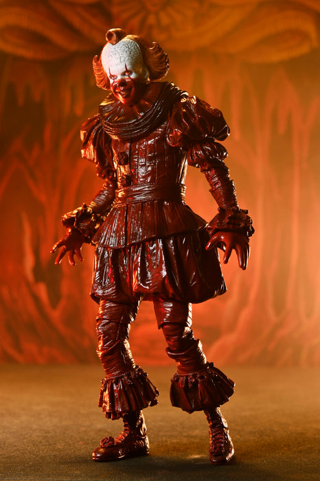 NECA Figura de Accion Ultimate: Welcome to Derry - Pennywise Blood 7 Pulgadas