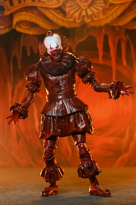 NECA Figura de Accion Ultimate: Welcome to Derry - Pennywise Blood 7 Pulgadas