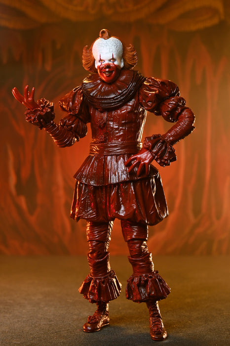 NECA Figura de Accion Ultimate: Welcome to Derry - Pennywise Blood 7 Pulgadas