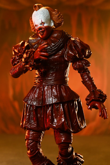 NECA Figura de Accion Ultimate: Welcome to Derry - Pennywise Blood 7 Pulgadas
