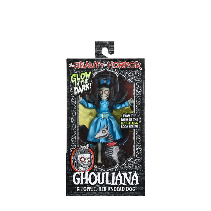 NECA Figura de Accion Vestida: The Beauty of Horror - Ghouliana 8 Pulgadas
