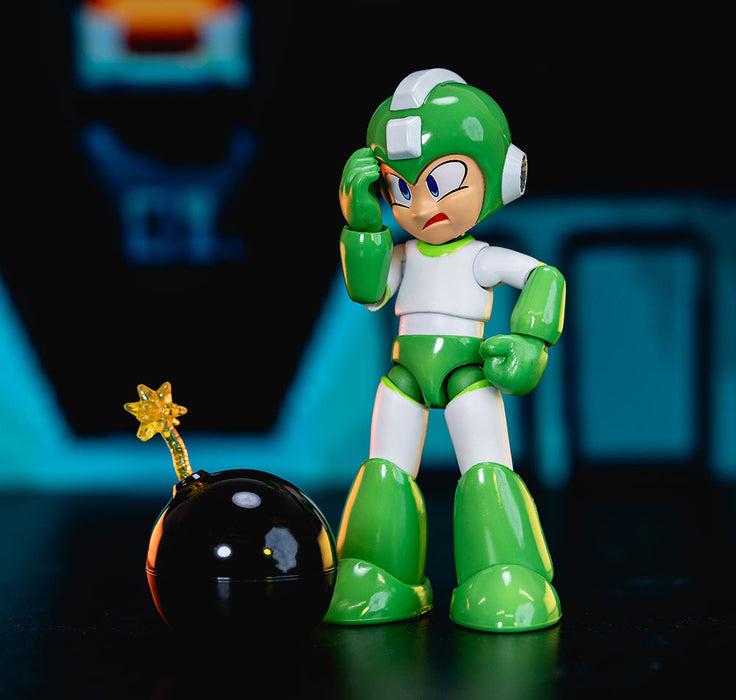 Jada Toys Action Figure: Mega Man - Mega Man Hyper Bomb Escala 1/12