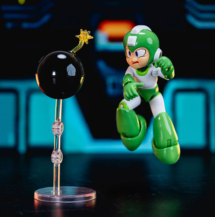 Jada Toys Action Figure: Mega Man - Mega Man Hyper Bomb Escala 1/12