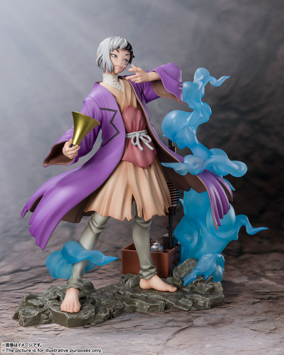 Bandai Tamashii Nations Figuarts ZERO: Dr Stone - Gen Asagiri con Telefono Inteligente