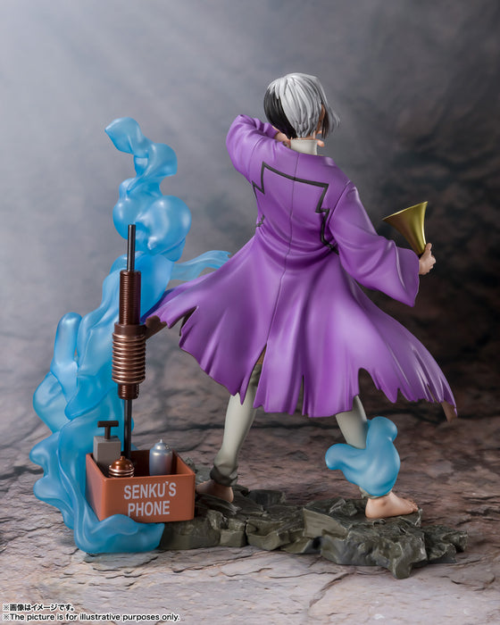 Bandai Tamashii Nations Figuarts ZERO: Dr Stone - Gen Asagiri con Telefono Inteligente
