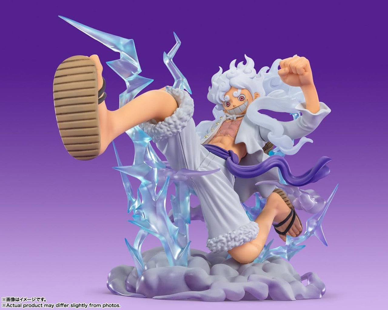Bandai Tamashii Nations Figuarts ZERO: One Piece - Luffy Quinta Marcha Gigant Extra Battle Estatua