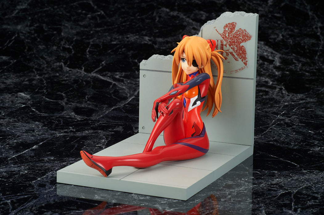 Bellfine Scale Figure: Rebuild Of Evangelion - Asuka Shikinami Langley Plugsuit New Movie Edition Escala 1/7