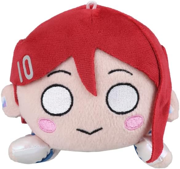 Sega Plushies Nesoberi Lay Down: Love Live Sunshine X Hatsune Miku - Riko Sakurauchi Mini Peluche