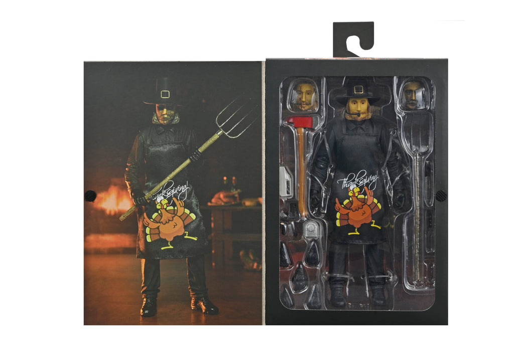 NECA Figura de Accion Ultimate: Thanksgiving - John Carver No Leftovers 7 Pulgadas