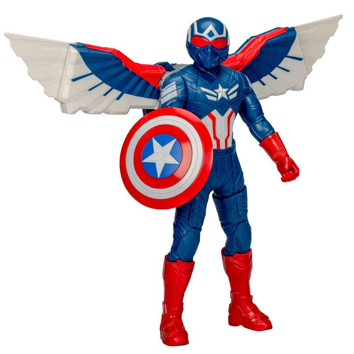 Marvel Titan Hero Series: Capitan America Brave New World - Capitan America Modo Vuelo