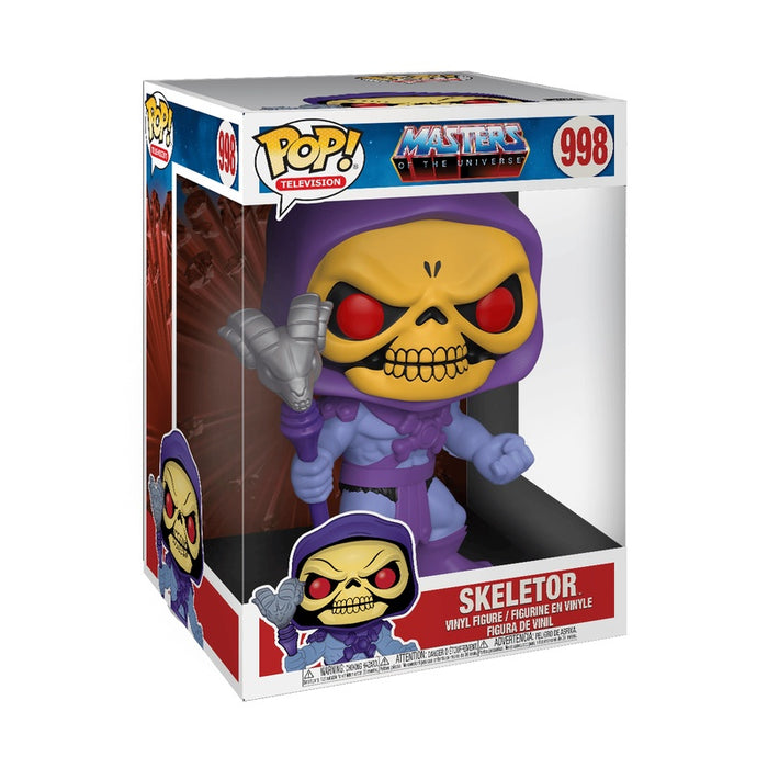 Funko Pop Jumbo: Los Amos del Universo - Skeletor de 10 Pulgadas