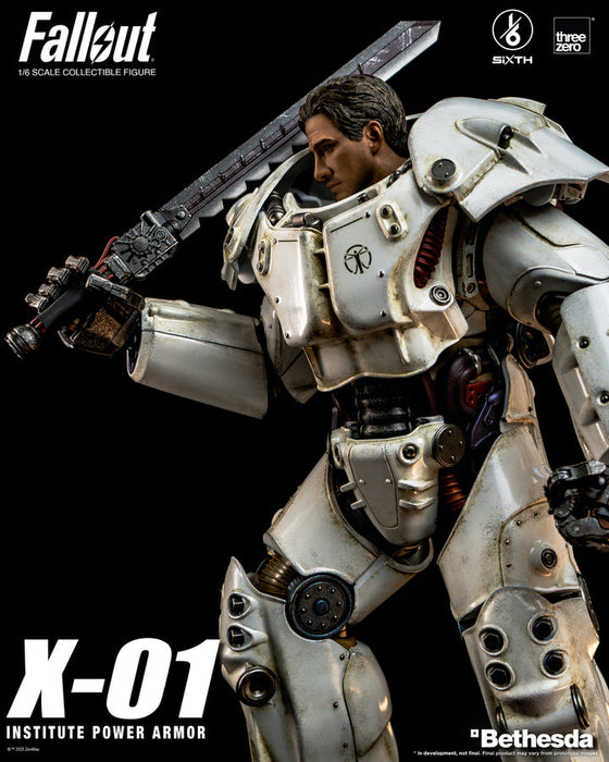 Threezero: Fallout - X-01 Institute Power Armor Escala 1/6