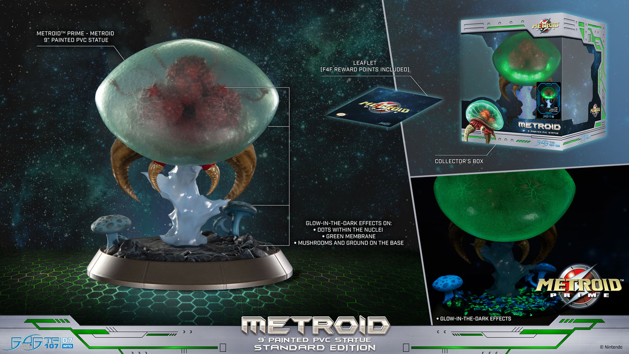 First 4 Figures: Metroid Prime - Metroid 8 Pulgadas