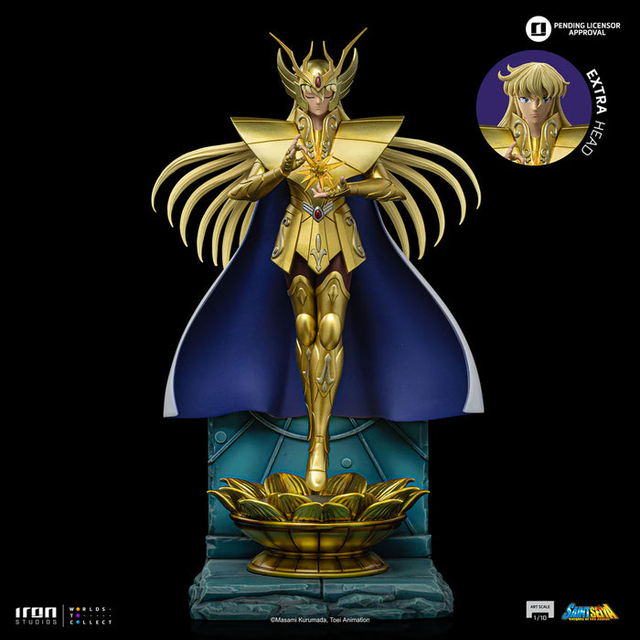 Iron Studios: Saint Seiya - Virgo Shaka Escala De Arte 1/10
