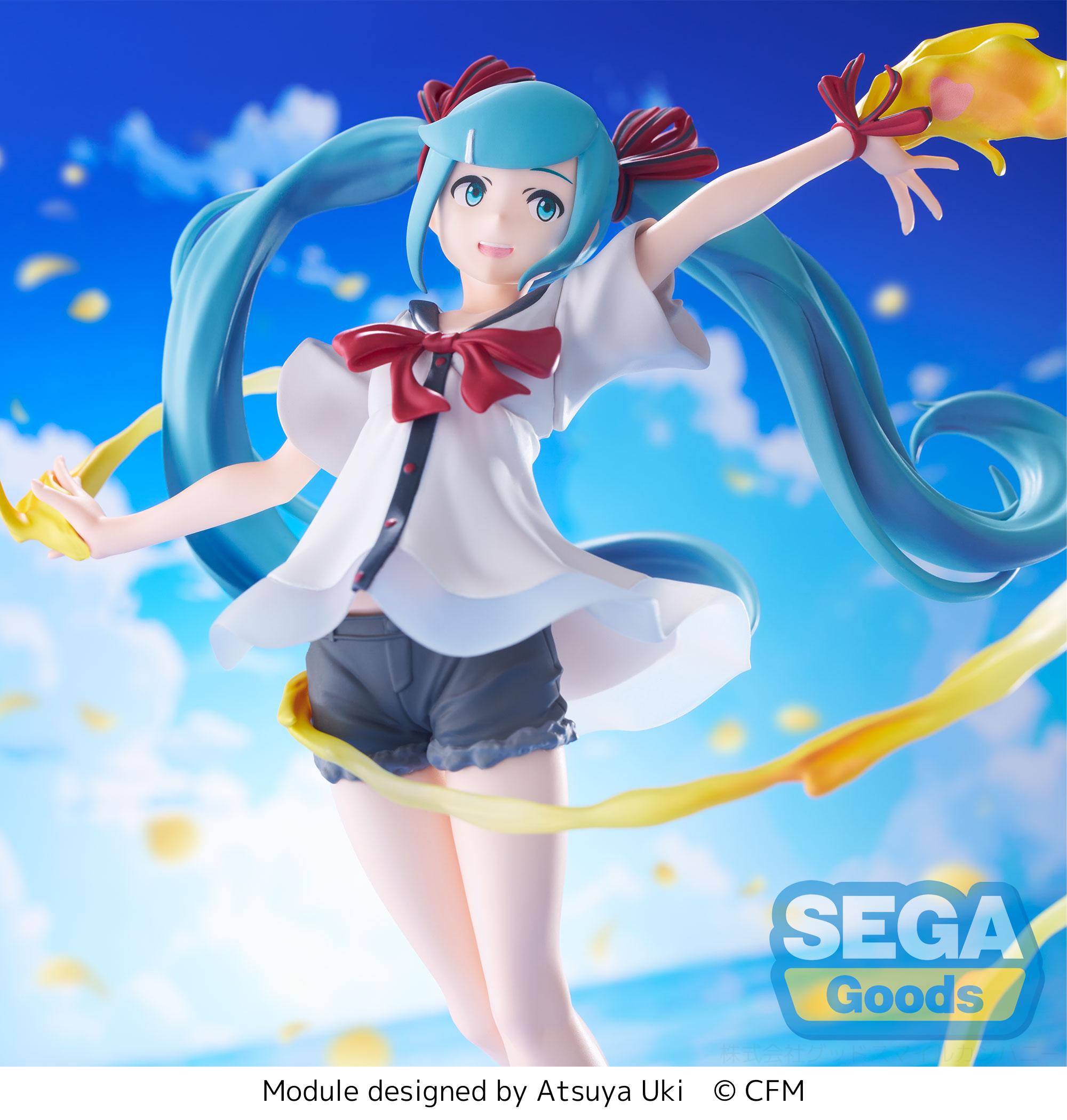 Sega Figures Figurizm: Hatsune Miku Project Diva Mega 39S - Hatsune Miku Shiny T R