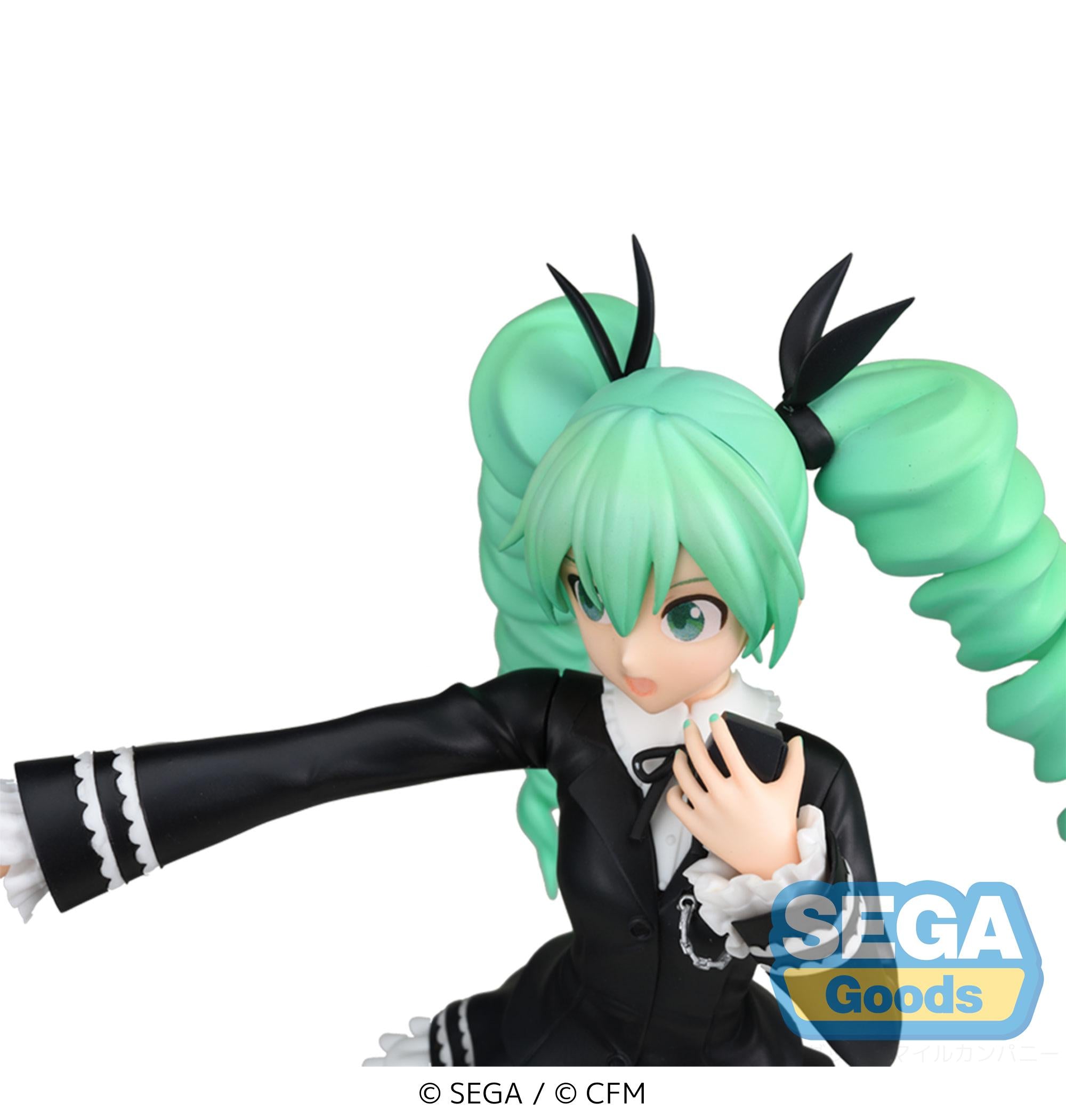 Sega Figures Super Premium: Hatsune Miku Project Diva Arcade Future Tone - Hatsune Miku Dark Angel