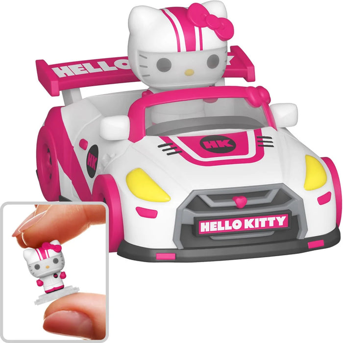 Funko Bitty Pop Rides: Sanrio - Hello Kitty en Coche de Carreras