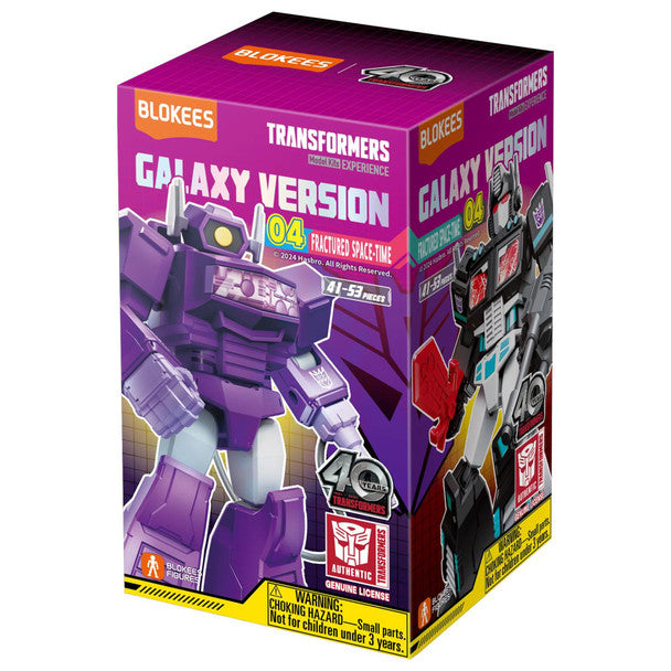 Blokees Transformers Galaxy Series: 04 Fractured Space time Unitario Sorpresa 71104