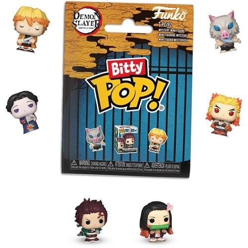 Funko Bitty Pop Singles: Demon slayer 32 Pc - 1 Figura Sorpresa UNITARIO