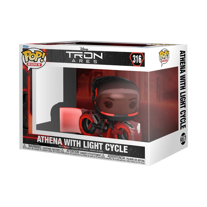 Funko Pop Ride: Tron Ares - Athena en Moto