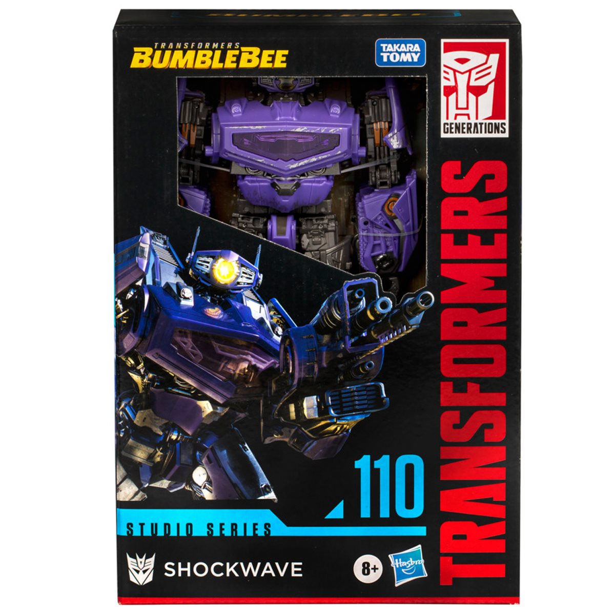 Transformers Studios Series Voyager Class: Bumblebee - Shockwave 110