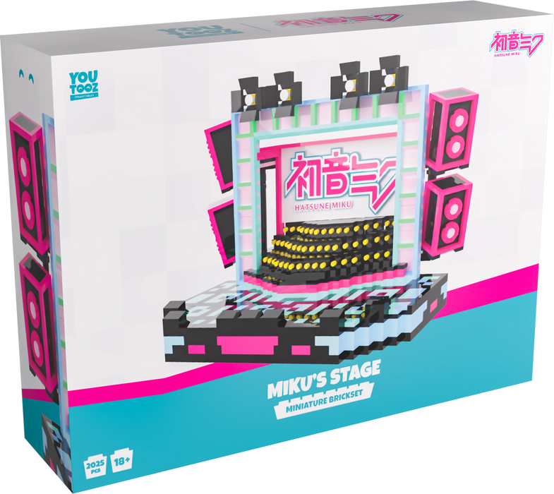 Youtooz Brickset: Hatsune Miku - Escenario de Miku