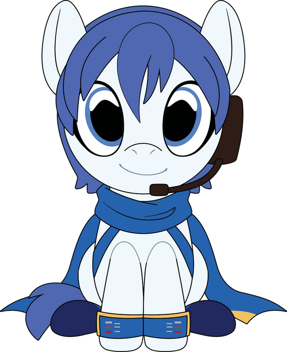 Youtooz Plush: Hatsune Miku X My Little Pony - Kaito Peluche 9 Pulgadas 
